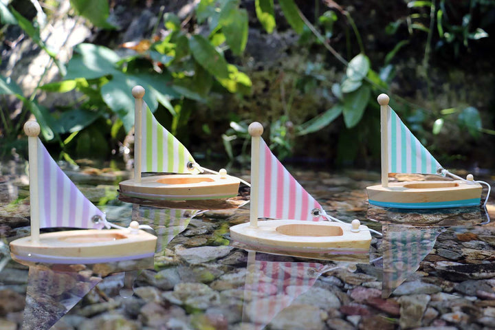 Wooden Sailing Boat - Small