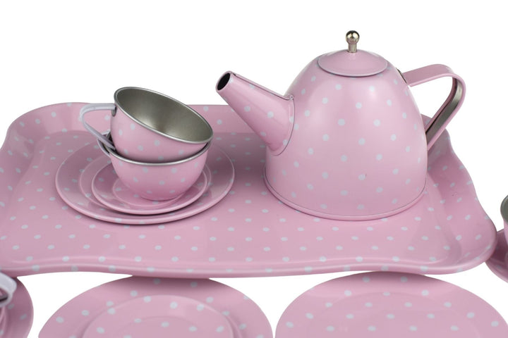 Tea Set in Case - Pink