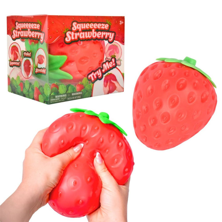 Giant Squishy Strawberry