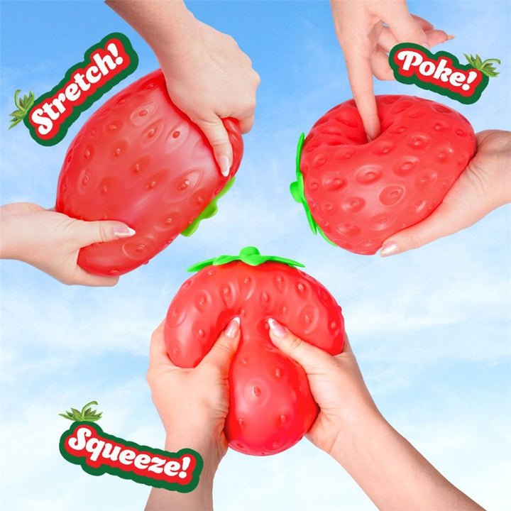 Giant Squishy Strawberry