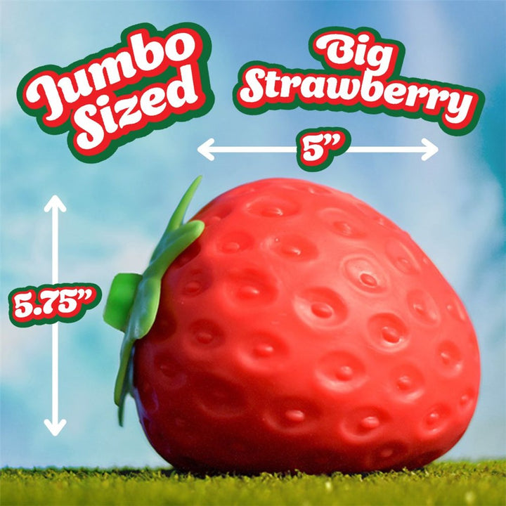 Giant Squishy Strawberry