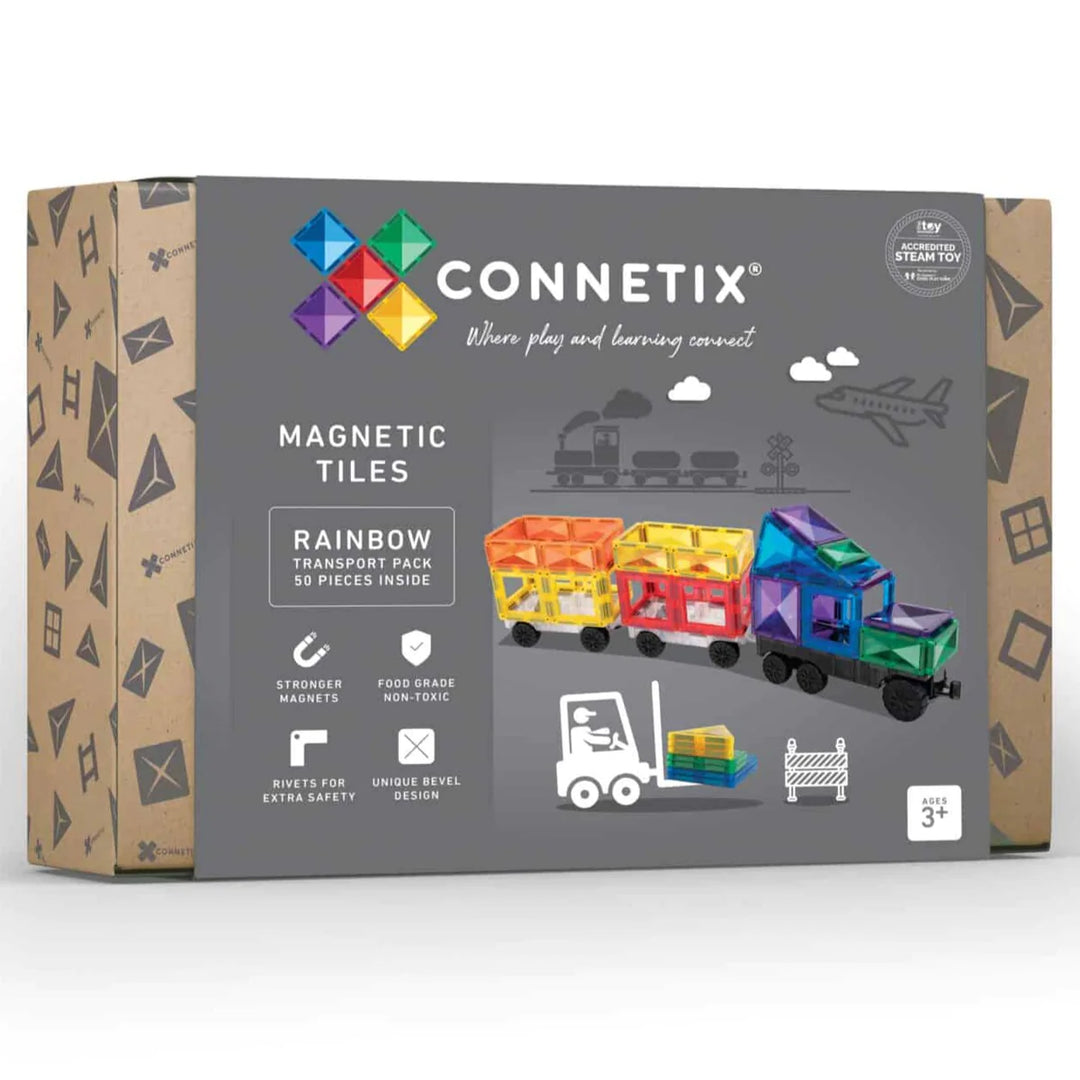Transport Pack | Rainbow - 50 Pieces