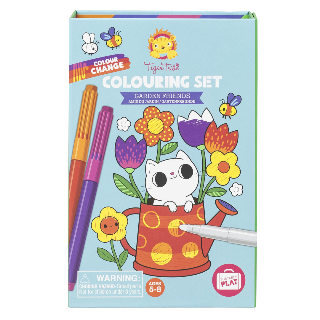 Colouring Set - Colour Change - Garden Friends