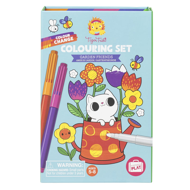 Colouring Set - Colour Change - Garden Friends