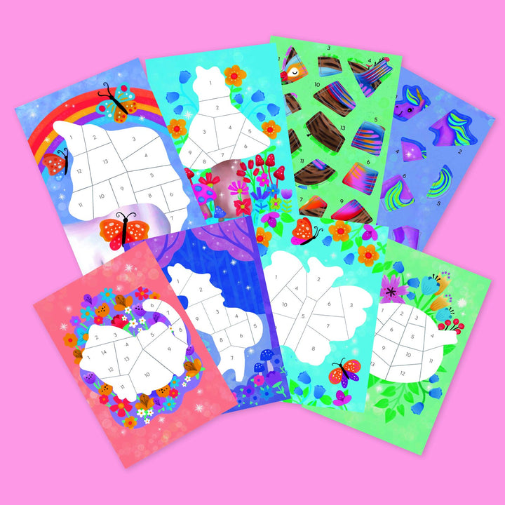 Sticker by Numbers - Magical Garden