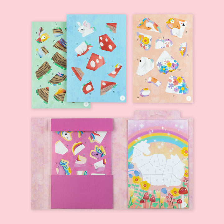 Sticker by Numbers - Magical Garden