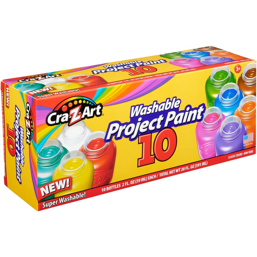Paint | Cra-Z-Art Washable Project Paints 10 Pack