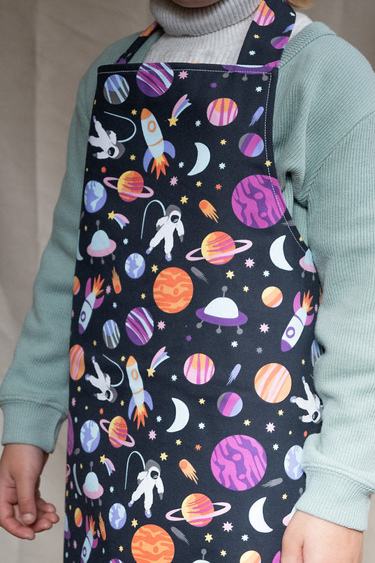 Space Adventure Children's Waterproof Apron