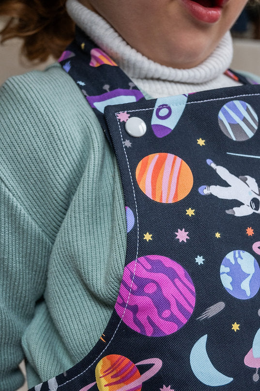 Space Adventure Children's Waterproof Apron