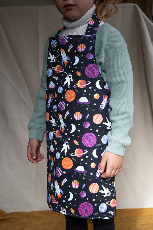 Space Adventure Children's Waterproof Apron