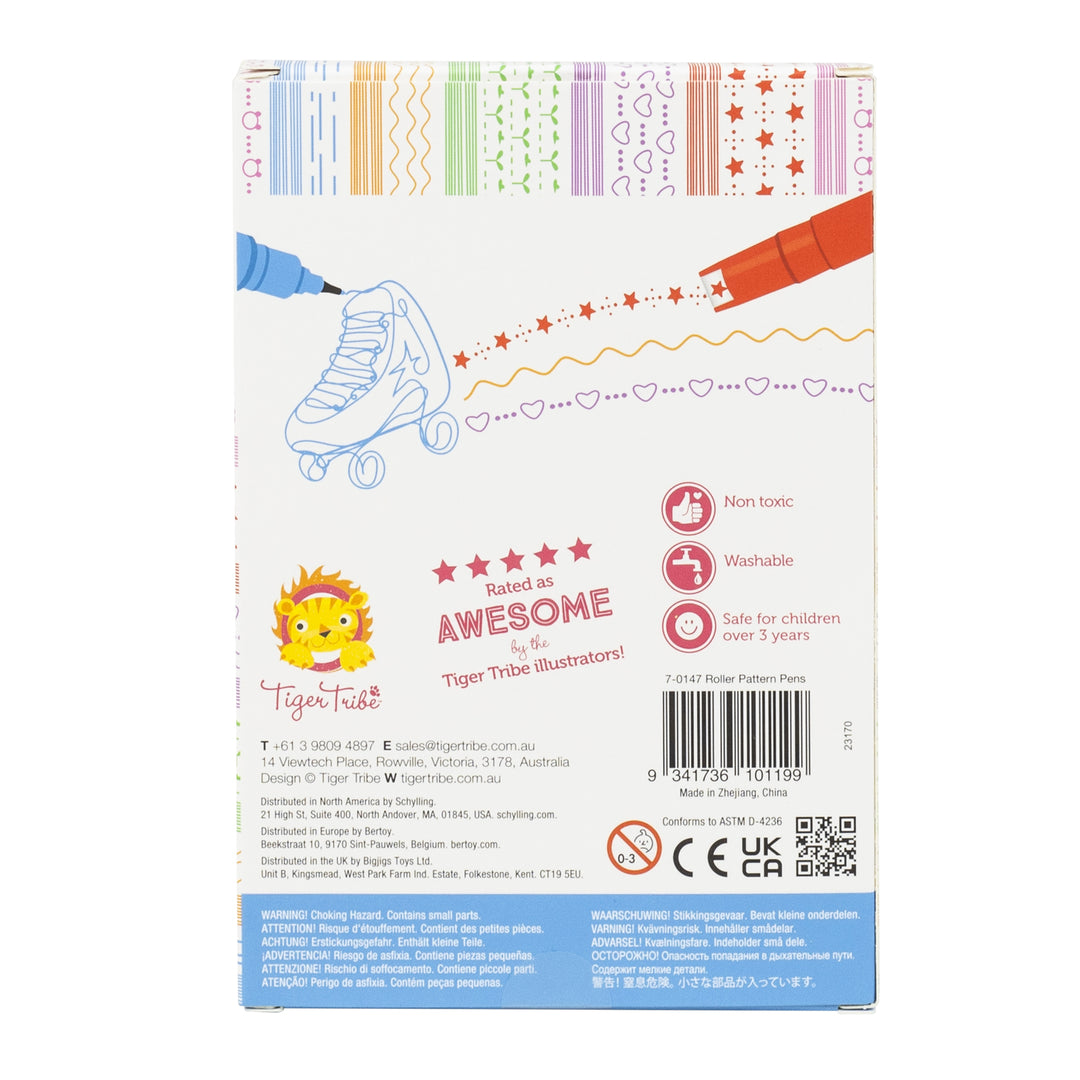 Roller Pattern Pens