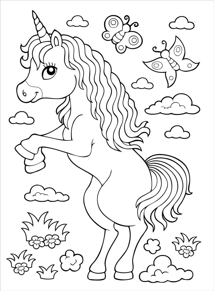 Colouring Book - Unicorns