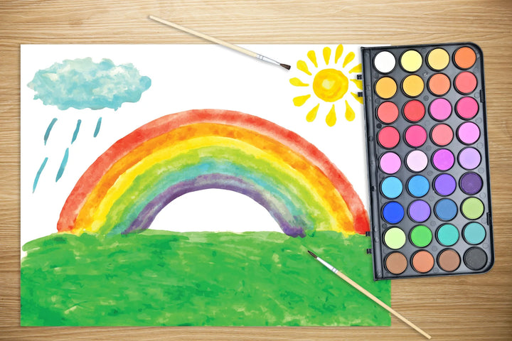 Watercolor Paint Set - 36 Colours