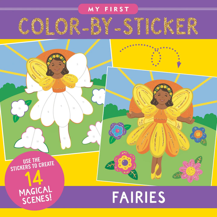 Colour By Sticker - Fairies