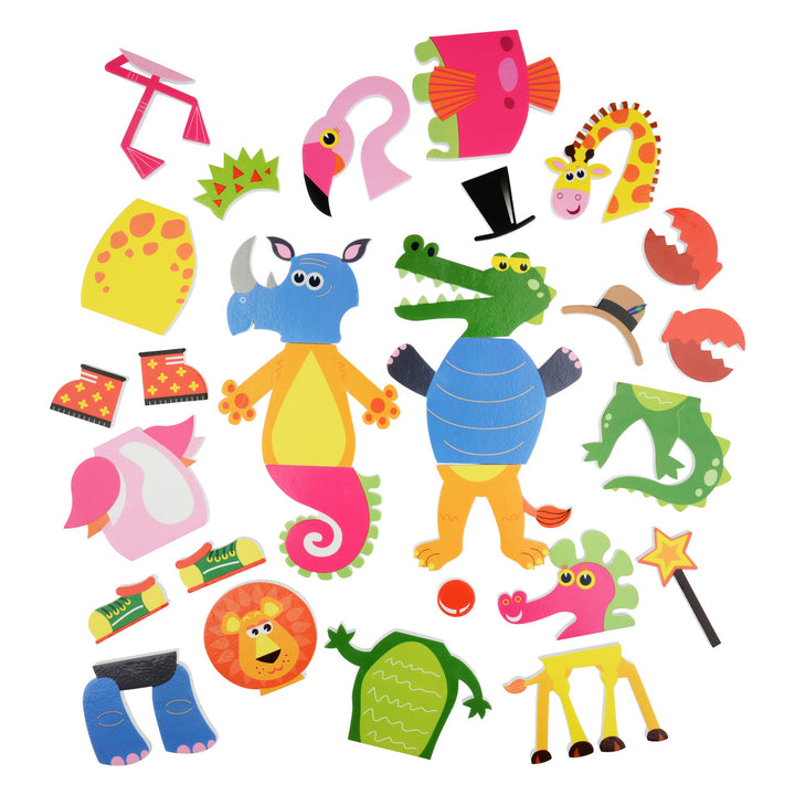 Bath Time Stickers - Weird and Wonderful Animals