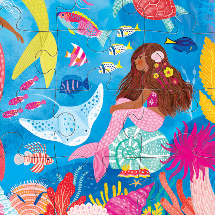 Floor Puzzle - Mermaid Dreams