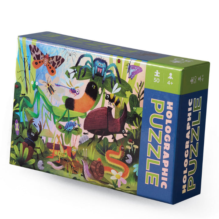 Holographic Puzzle 50 pc - Backyard Bugs