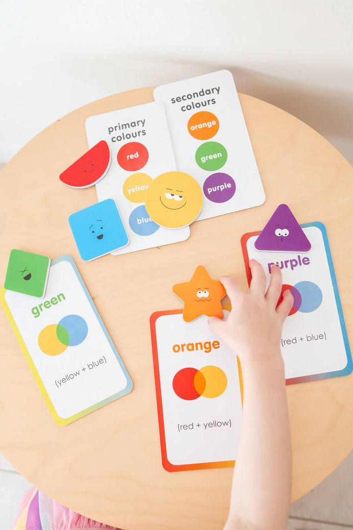 Flashcards | Shapes & Colours - Magnetic