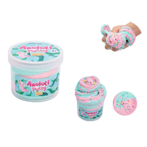 Fluffy Slime - Axolotl