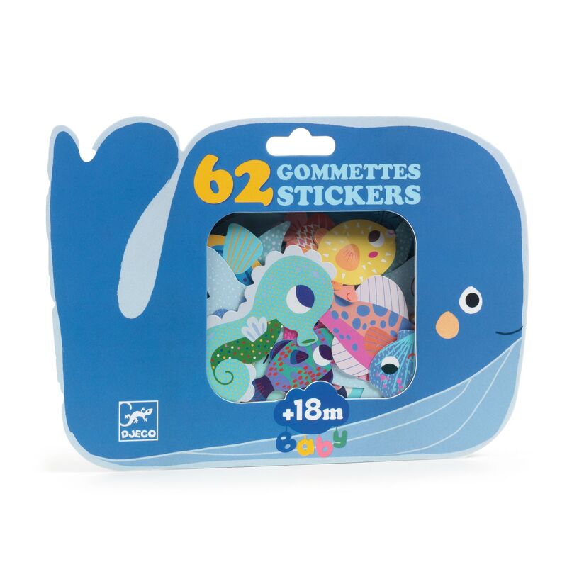 Toddler Sticker Set - Sea Animals