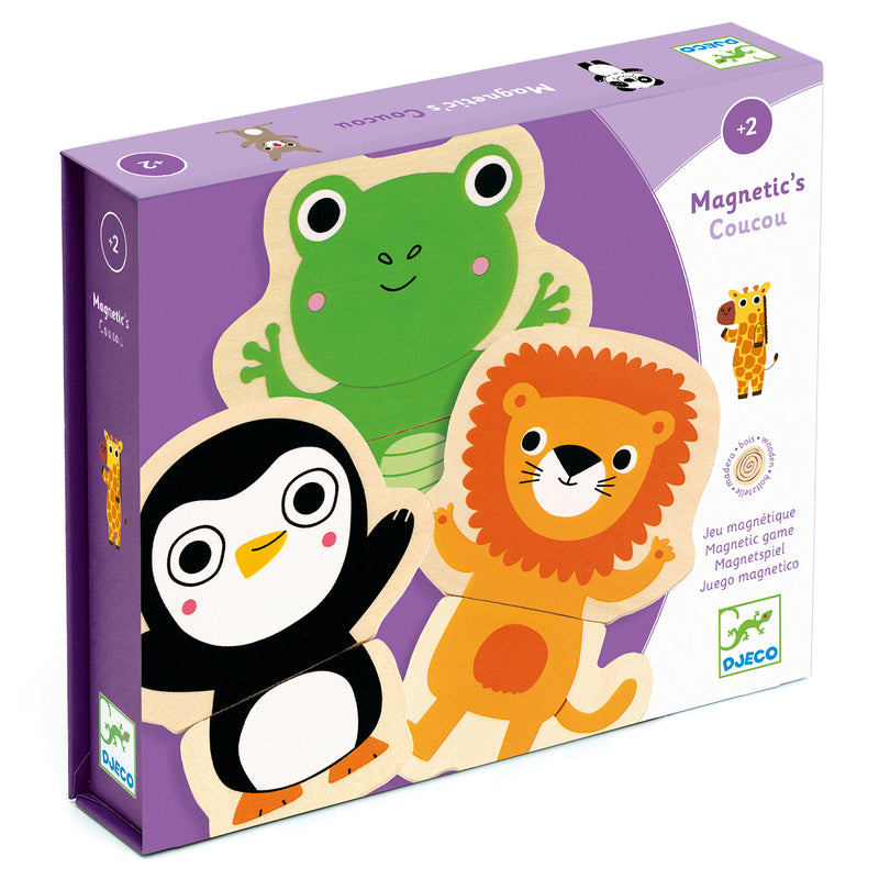 Wooden Magnetic Jungle Set