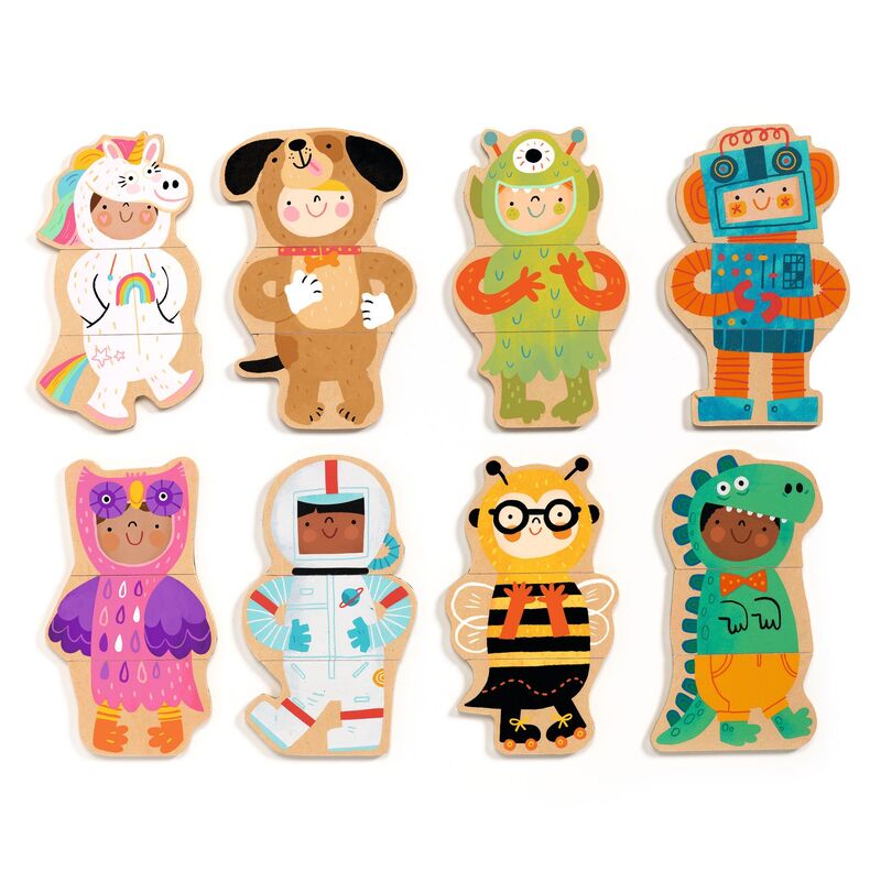 Wooden Magnetic Fancy-Up Set