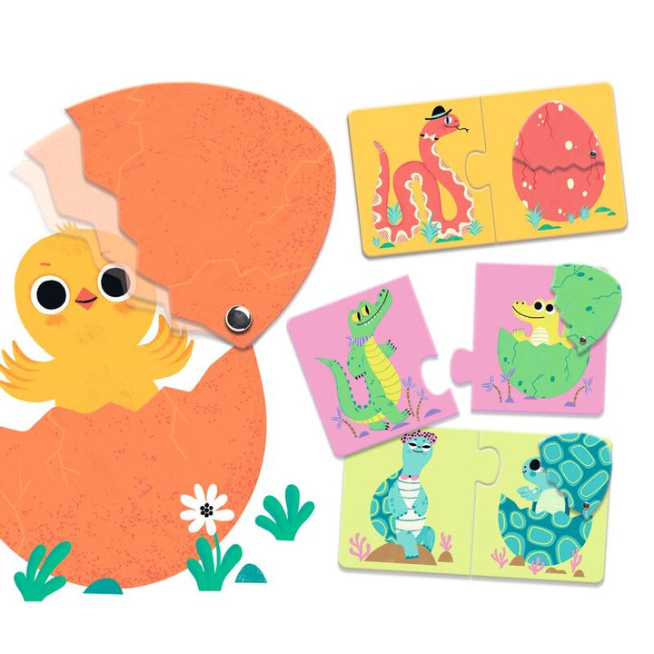 Duo Puzzle - Funny Eggs