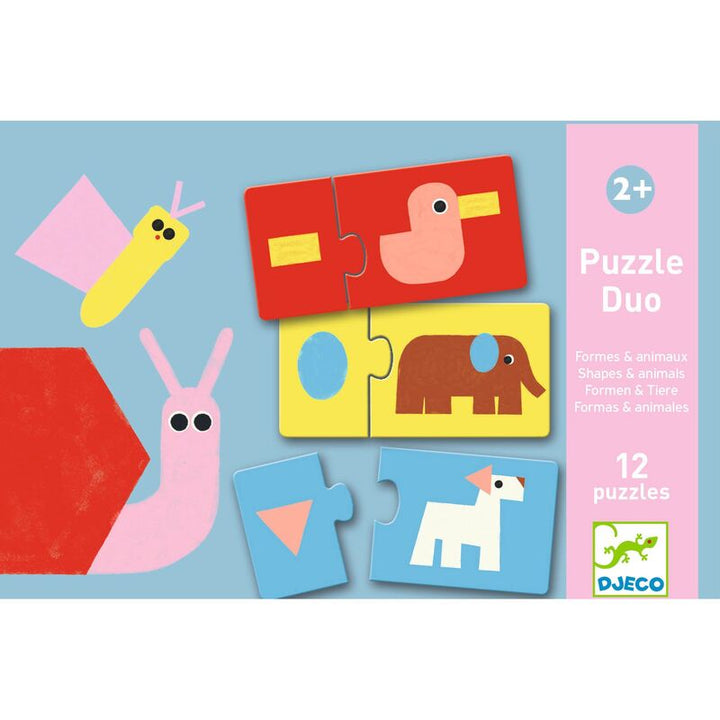 Duo Puzzle - Shapes & Animals