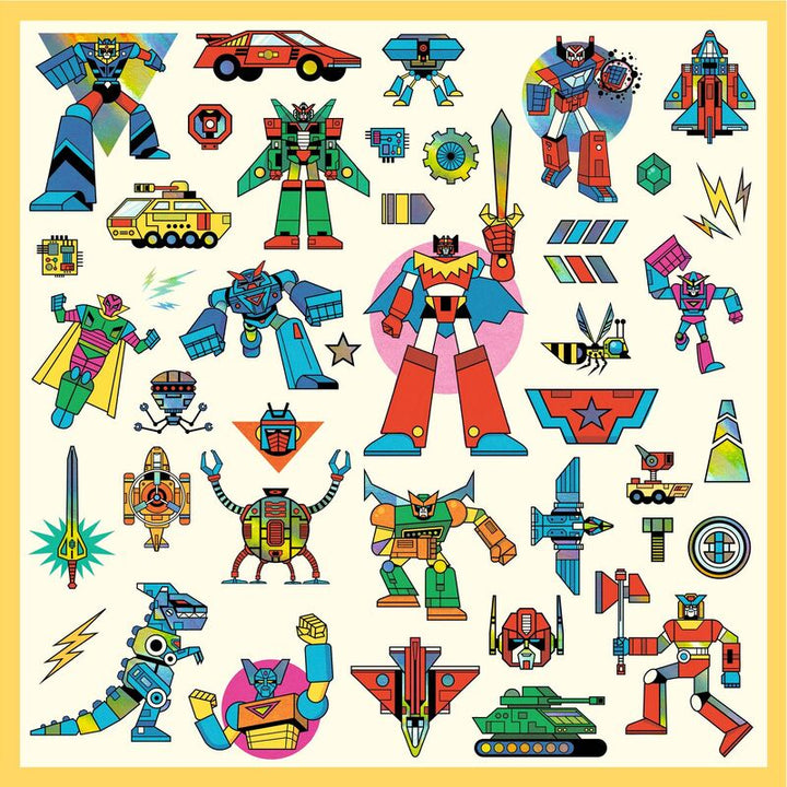 Stickers | Metallic - Robots