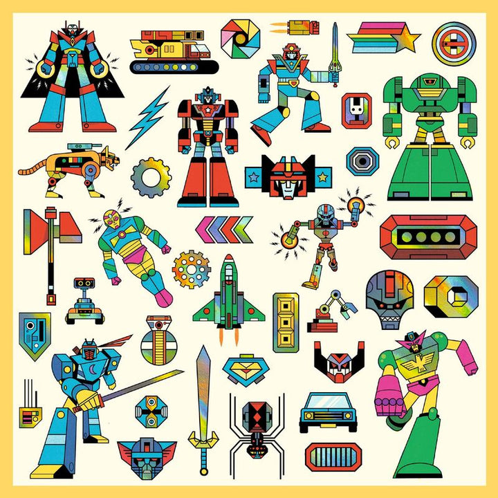 Stickers | Metallic - Robots