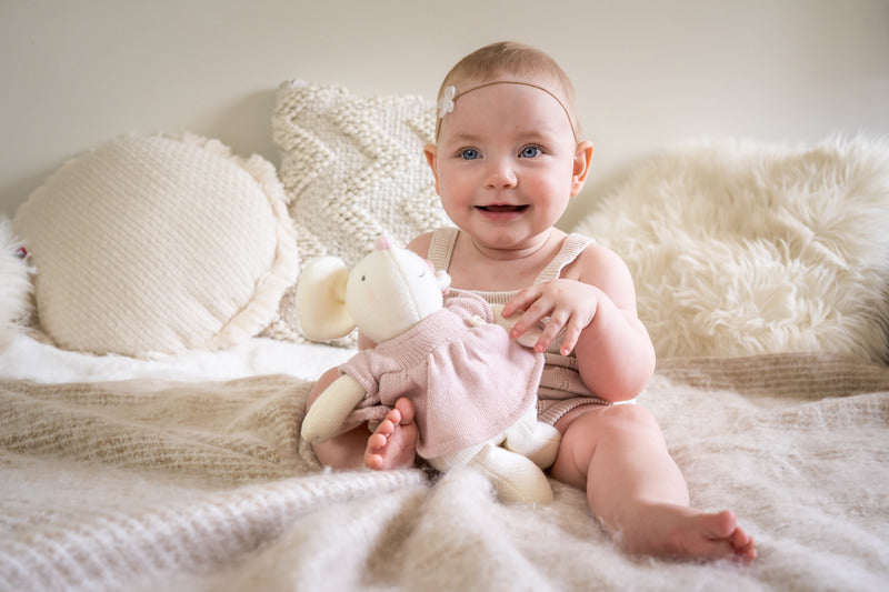 Plush - Meiya the Mouse Knitted