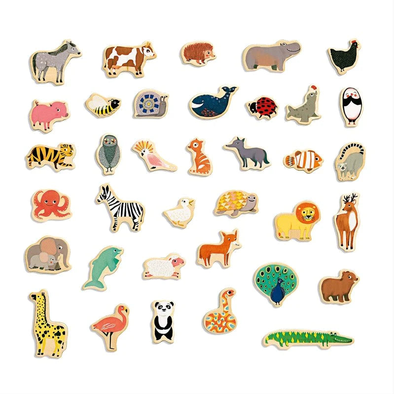 Wooden Magnetic Magnimo Set