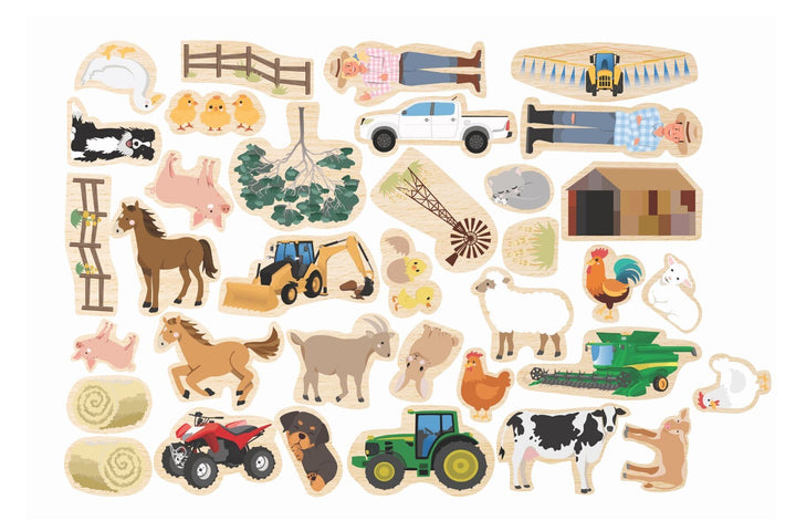 Fridge Friends Magnets - Aussie Farm