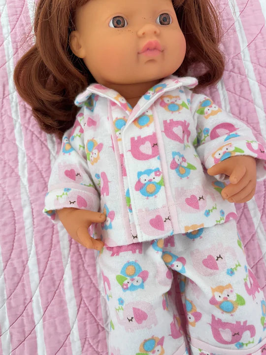 38cm Pyjama Set - Ellie & Owlie