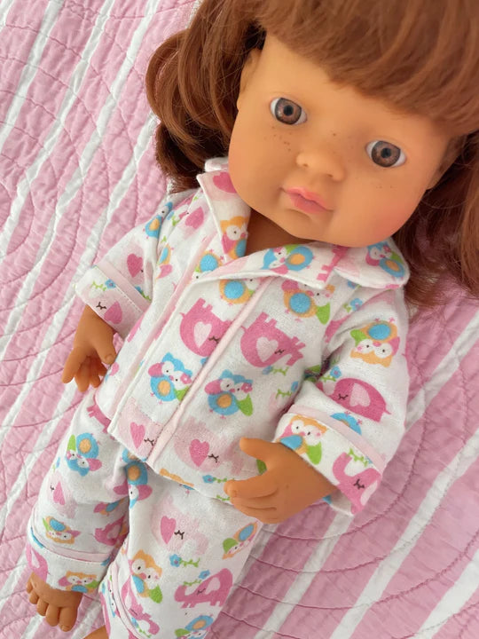 38cm Pyjama Set - Ellie & Owlie