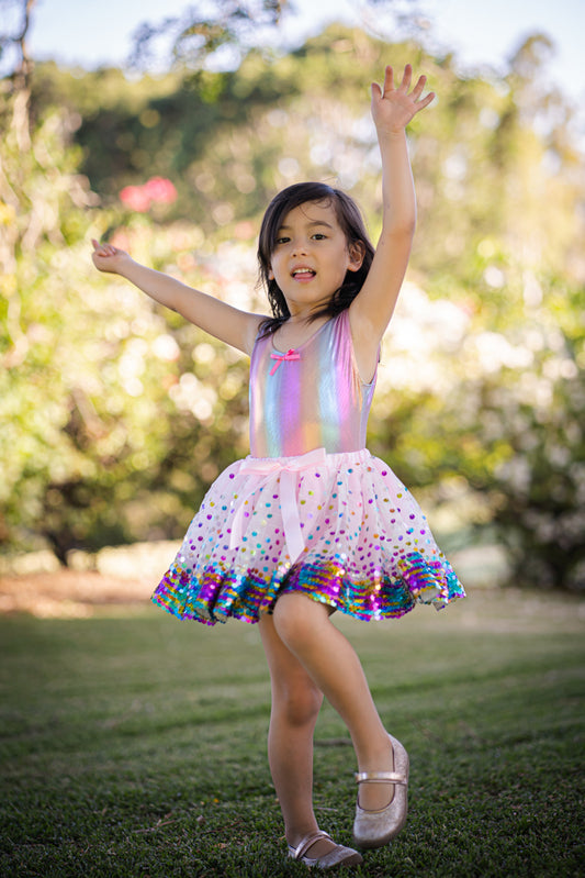 Dressup - Skirt - Party Fun Sequin Skirt - Size 4-6