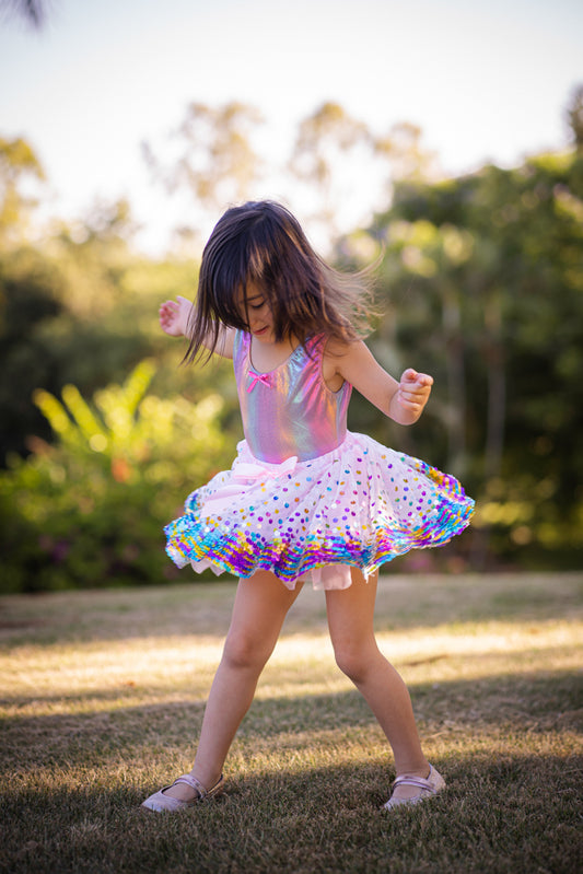 Dressup - Skirt - Party Fun Sequin Skirt - Size 4-6