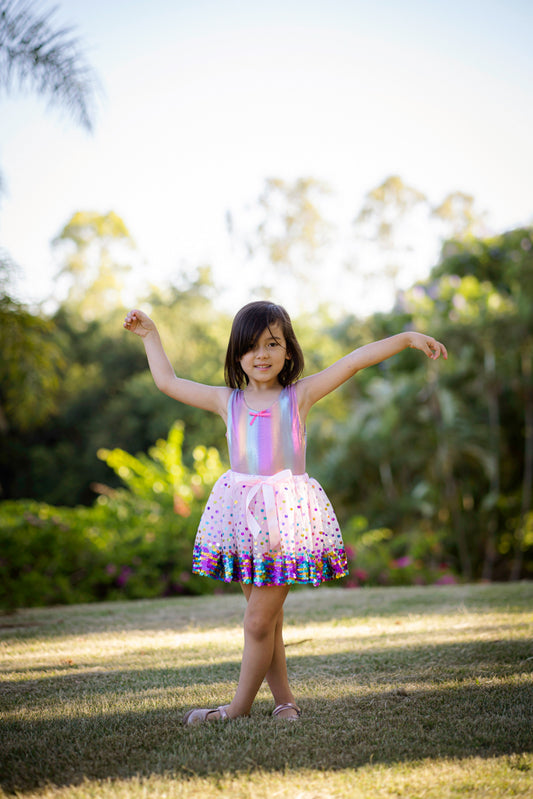 Dressup - Skirt - Party Fun Sequin Skirt - Size 4-6