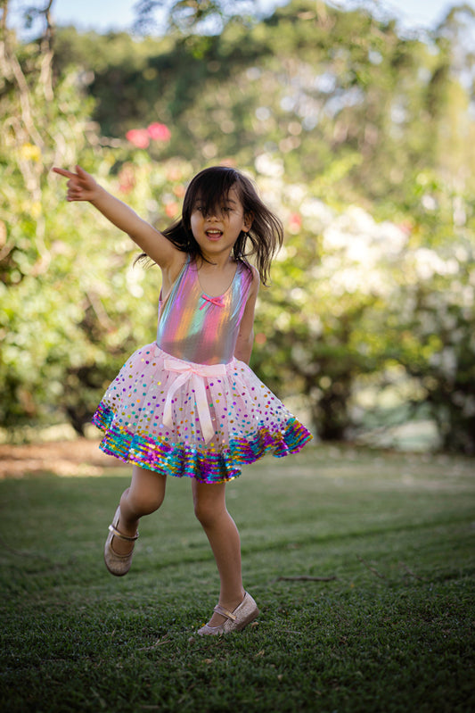 Dressup - Skirt - Party Fun Sequin Skirt - Size 4-6