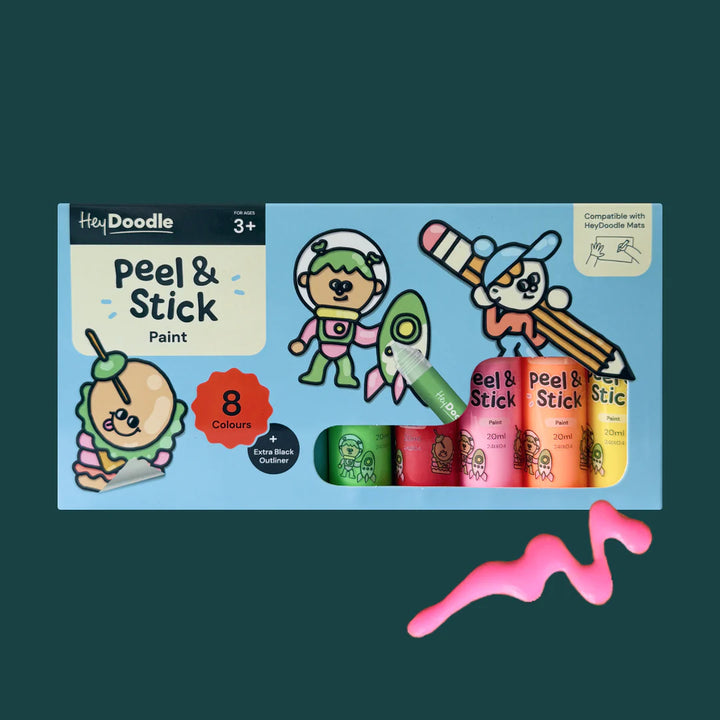 Peel & Stick Solid Paint - Easy Peel and Stickable Colours