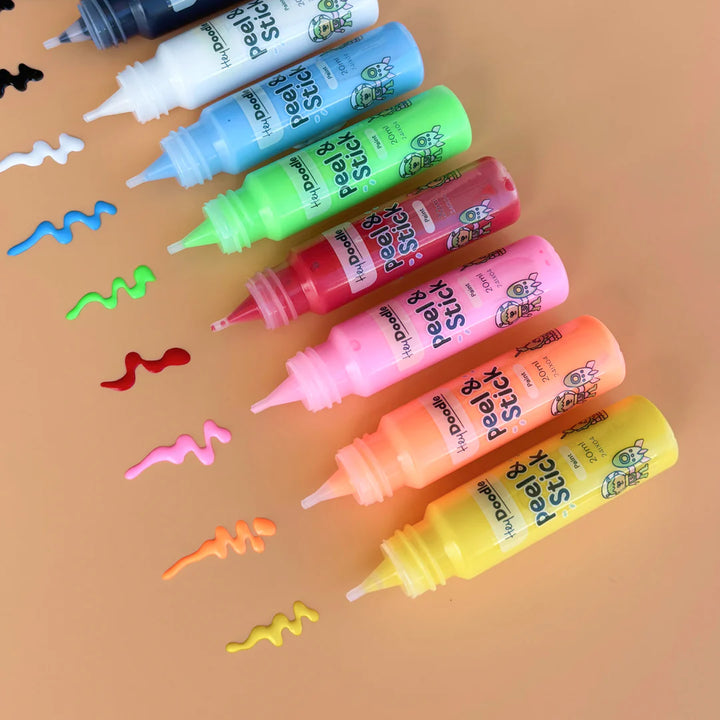 Peel & Stick Solid Paint - Easy Peel and Stickable Colours