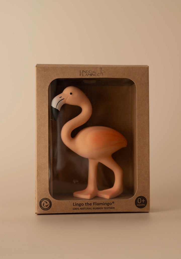 Teether Toy - Lingo the Flamingo