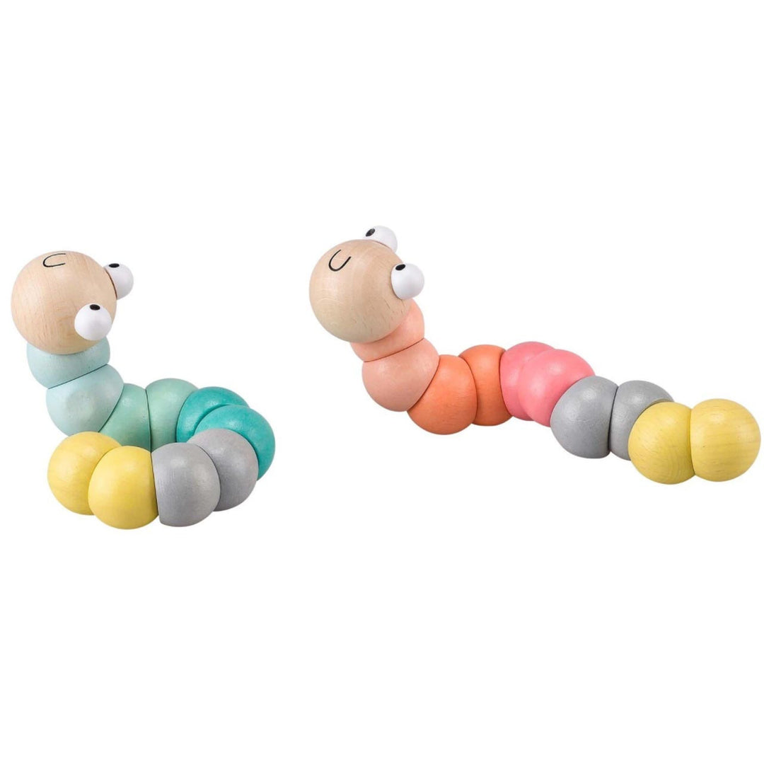 Wooden Jointed Worm