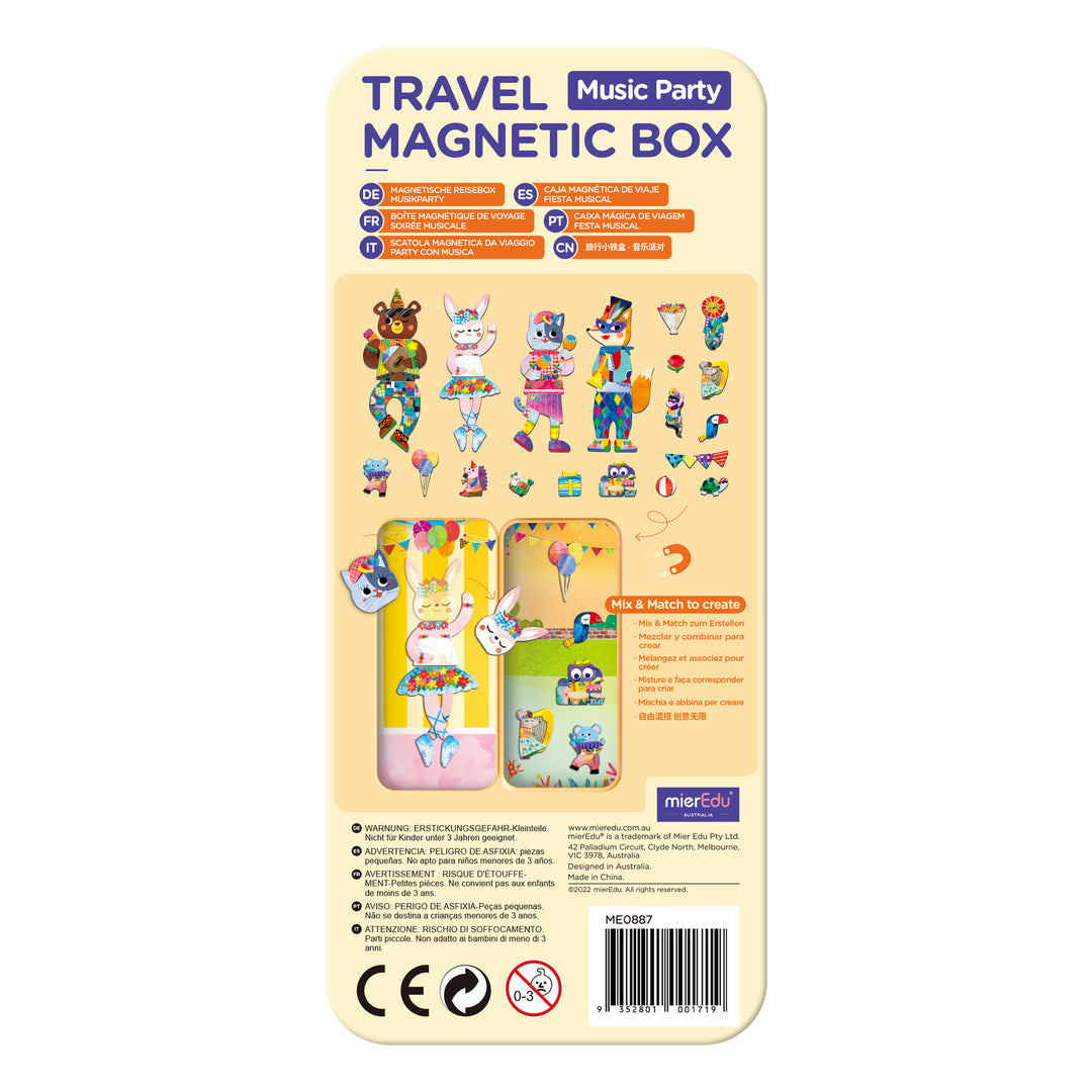 Magnetic Travel Tin - Animal Music