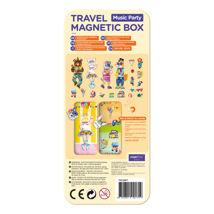 Magnetic Travel Tin - Animal Music