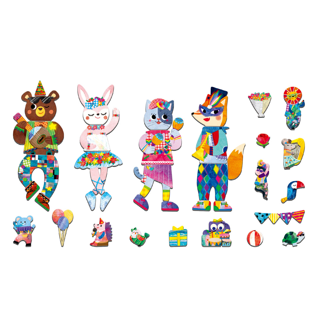 Magnetic Travel Tin - Animal Music