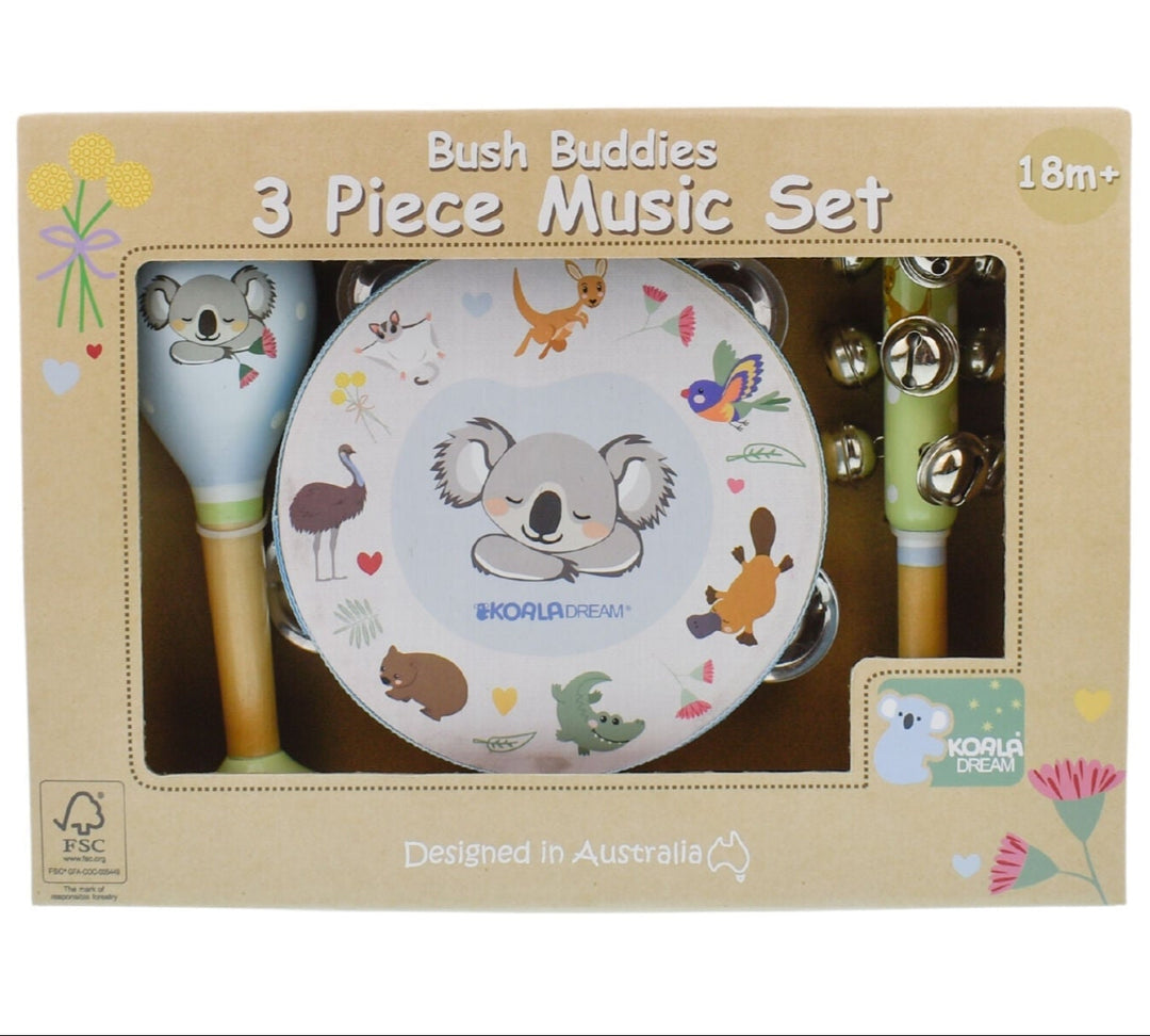 Musical Set | 3 Pieces - Australian Animals