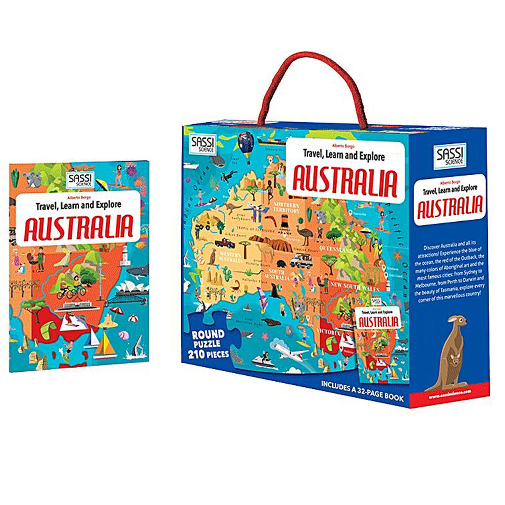 Travel, Learn and Explore Australia Colourful Learning Toy Store