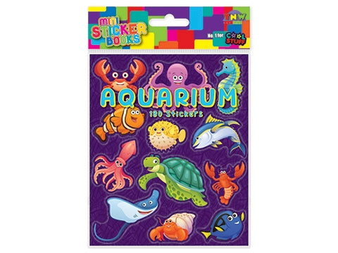 Mini Sticker Book - Aquarium 2