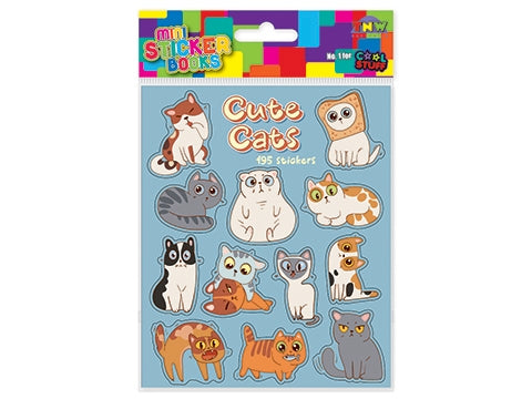 Mini Sticker Book - Cute Cats